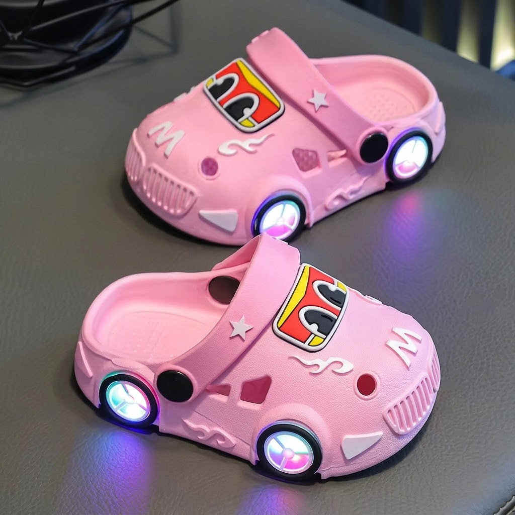 Kids Light Up Anti Slip Casual Sandals Shoes