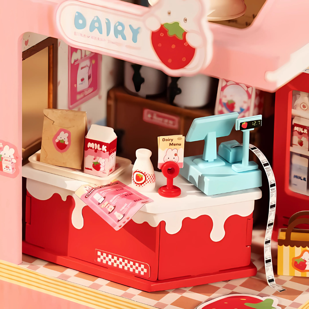Food Box Shop DIY Miniature House Kit