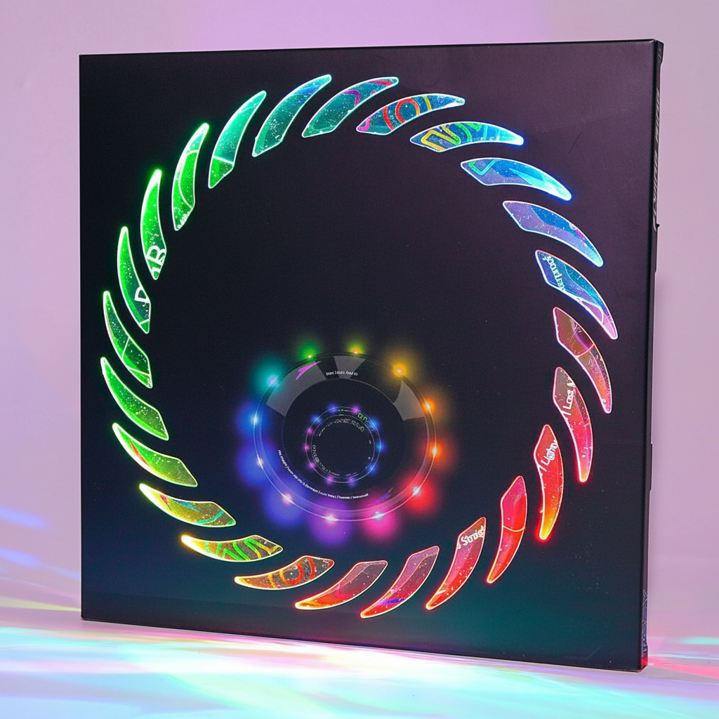 Flying Toy Ring With LED Lights For Kids