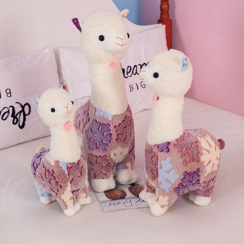 Cartoon Alpacasso Plush Pillow With Soft Cotton Llama