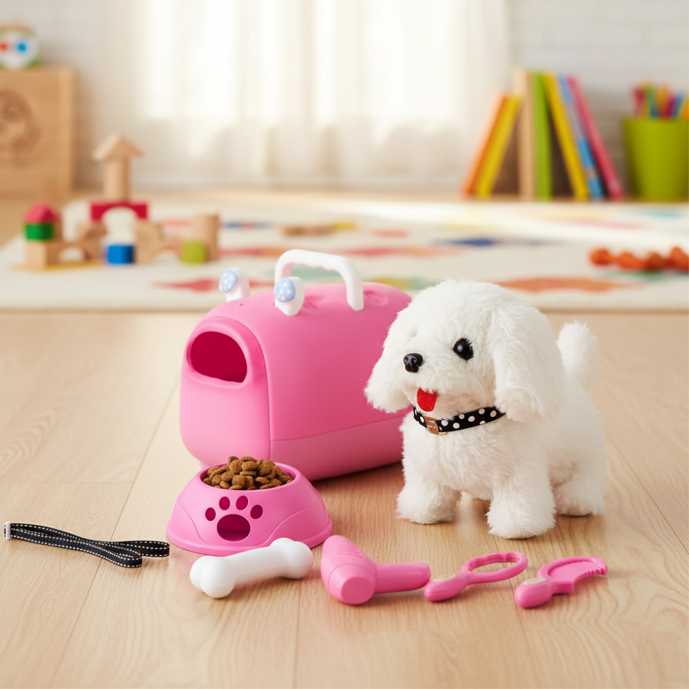 Battery Operated Walking Dog Toy For Kids