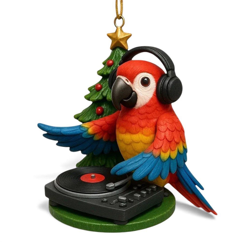 Parrot Figurine Advent Calendar 2025 With Miniature Bird Collectibles