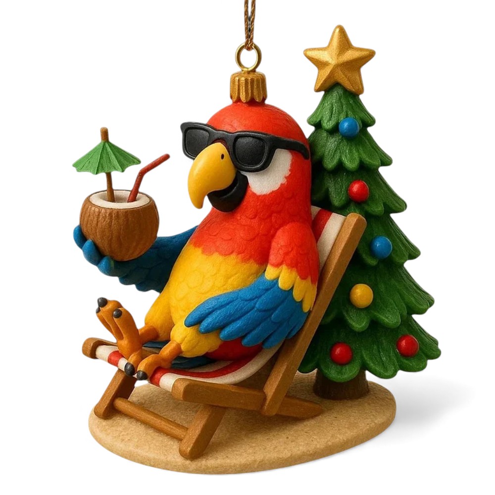 Parrot Figurine Advent Calendar 2025 With Miniature Bird Collectibles