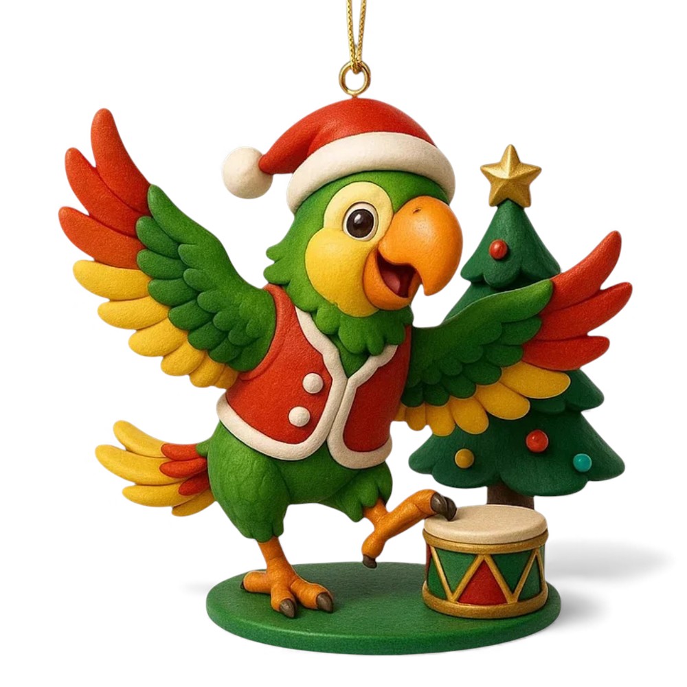 Parrot Figurine Advent Calendar 2025 With Miniature Bird Collectibles