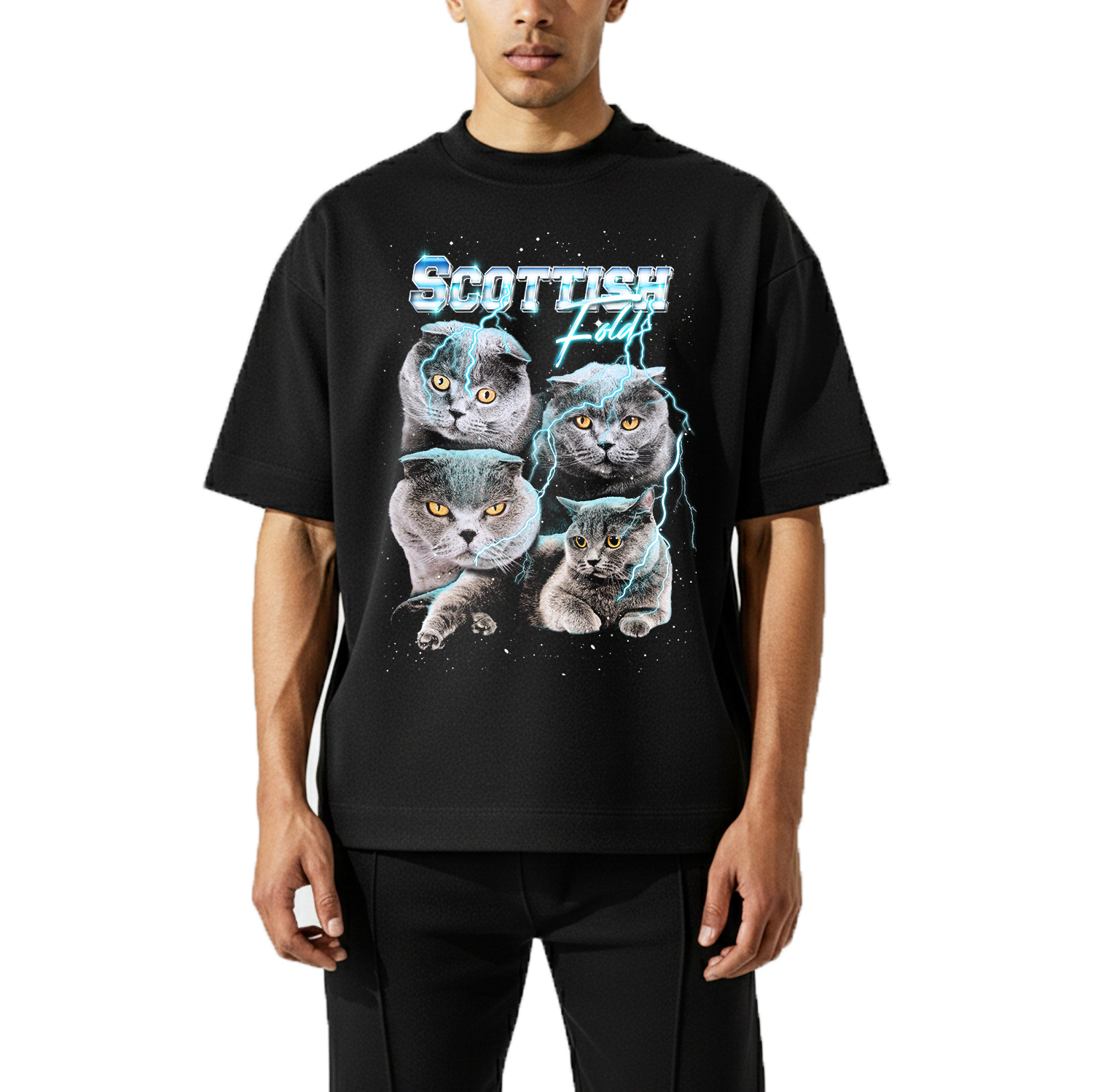 SCOTTISH FOLD VINTAGE SHIRT CUSTOM - PET CUSTOM SHIRT