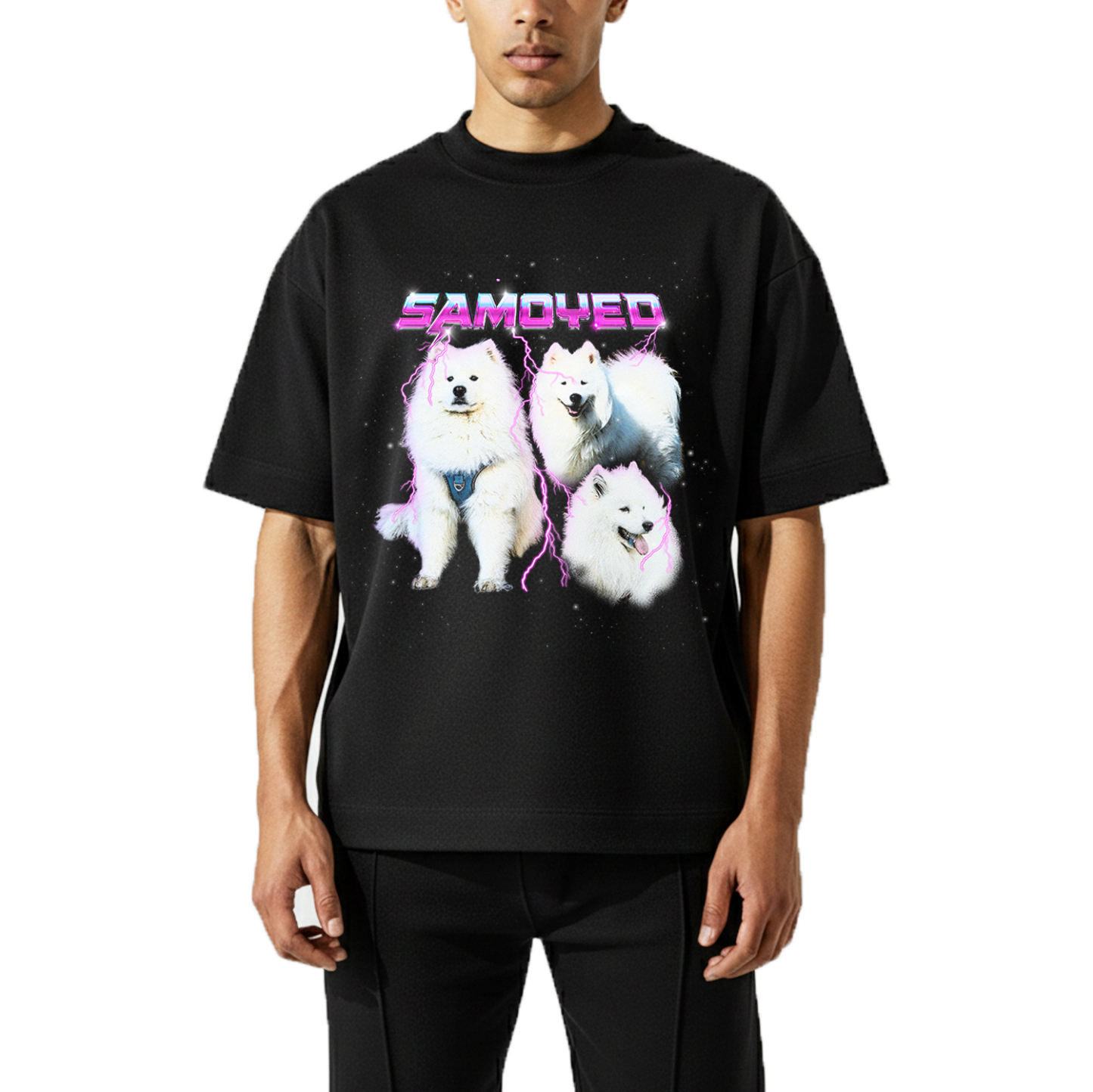 SAMOYED VINTAGE SHIRT CUSTOM - PET CUSTOM SHIRT