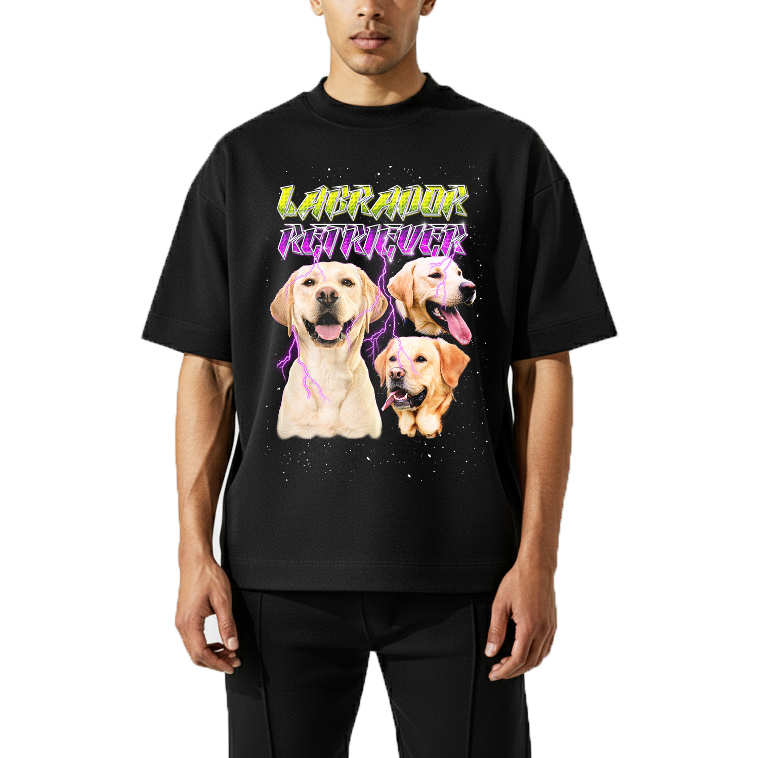 LABRADOR RETRIEVER VINTAGE SHIRT CUSTOM - PET CUSTOM SHIRT