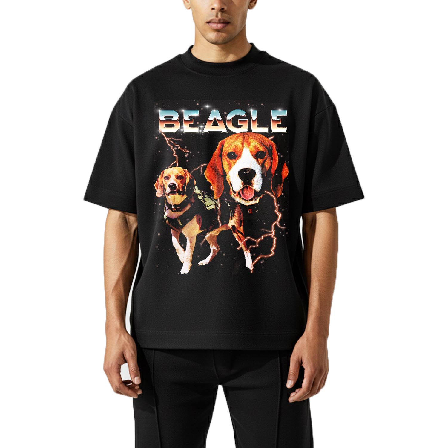 BEAGLE VINTAGE SHIRT CUSTOM - PET CUSTOM SHIRT