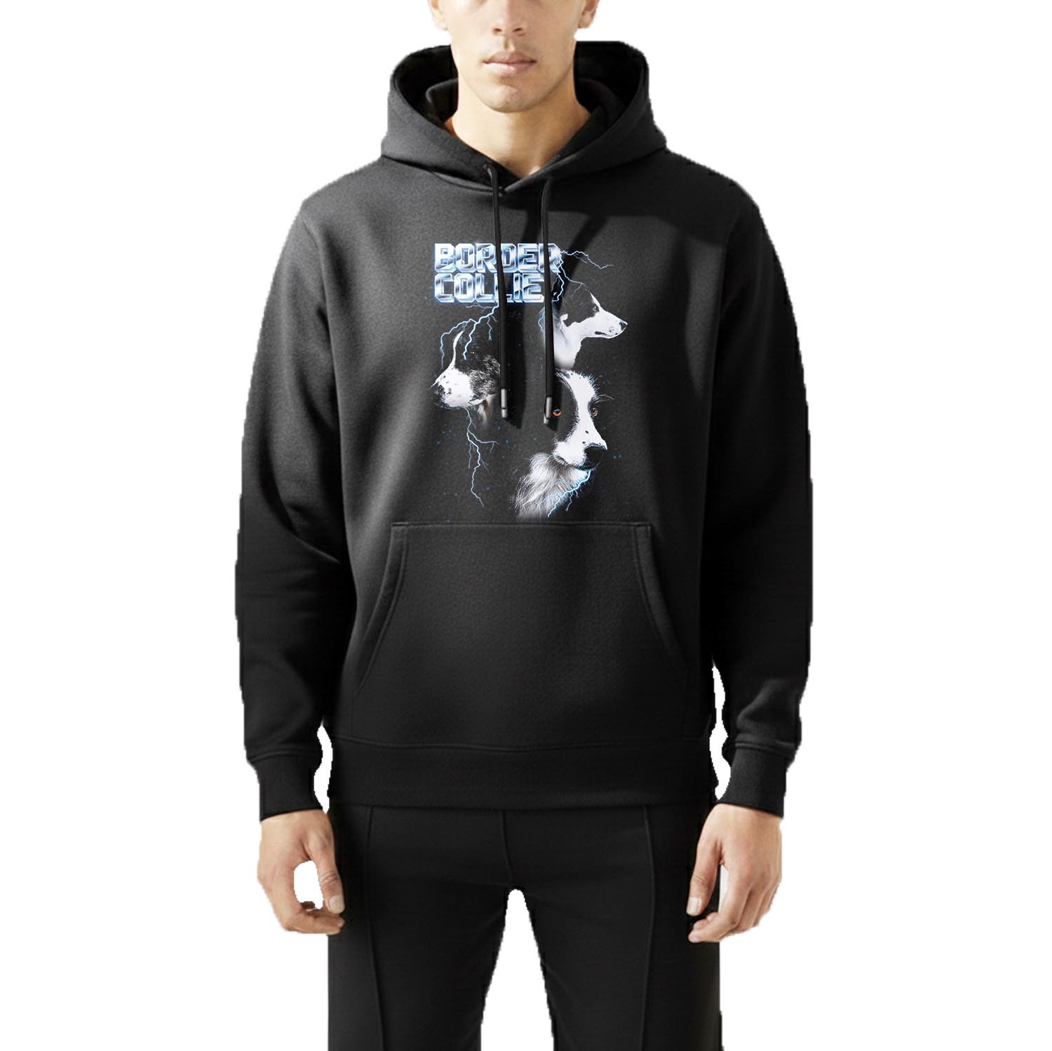 BORDER COLLIE VINTAGE SHIRT CUSTOM - PET CUSTOM SHIRT