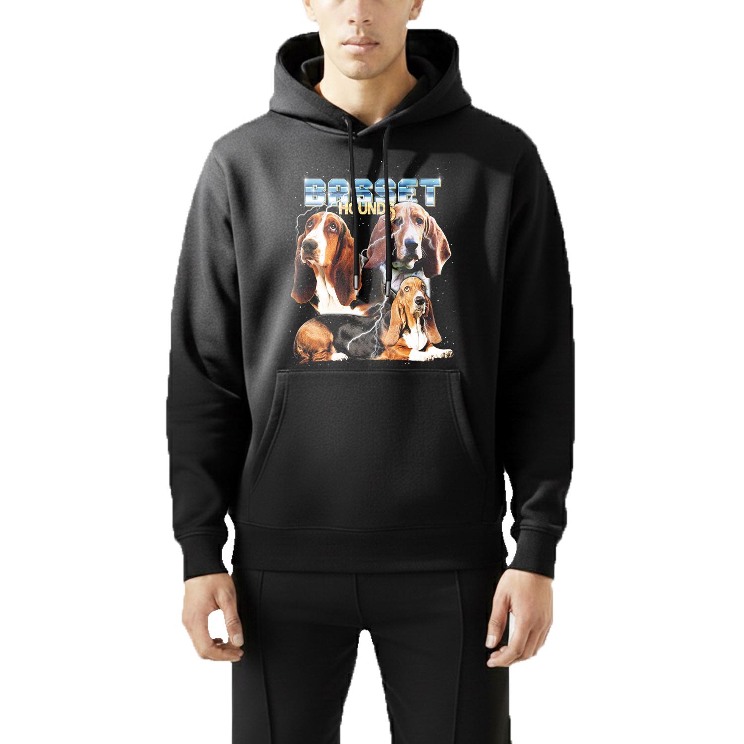 BASSET HOUND VINTAGE SHIRT CUSTOM - PET CUSTOM SHIRT