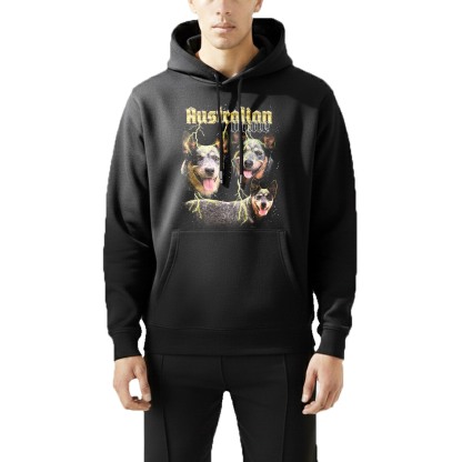 AUSTRALIAN CATTLE VINTAGE SHIRT CUSTOM - PET CUSTOM SHIRT