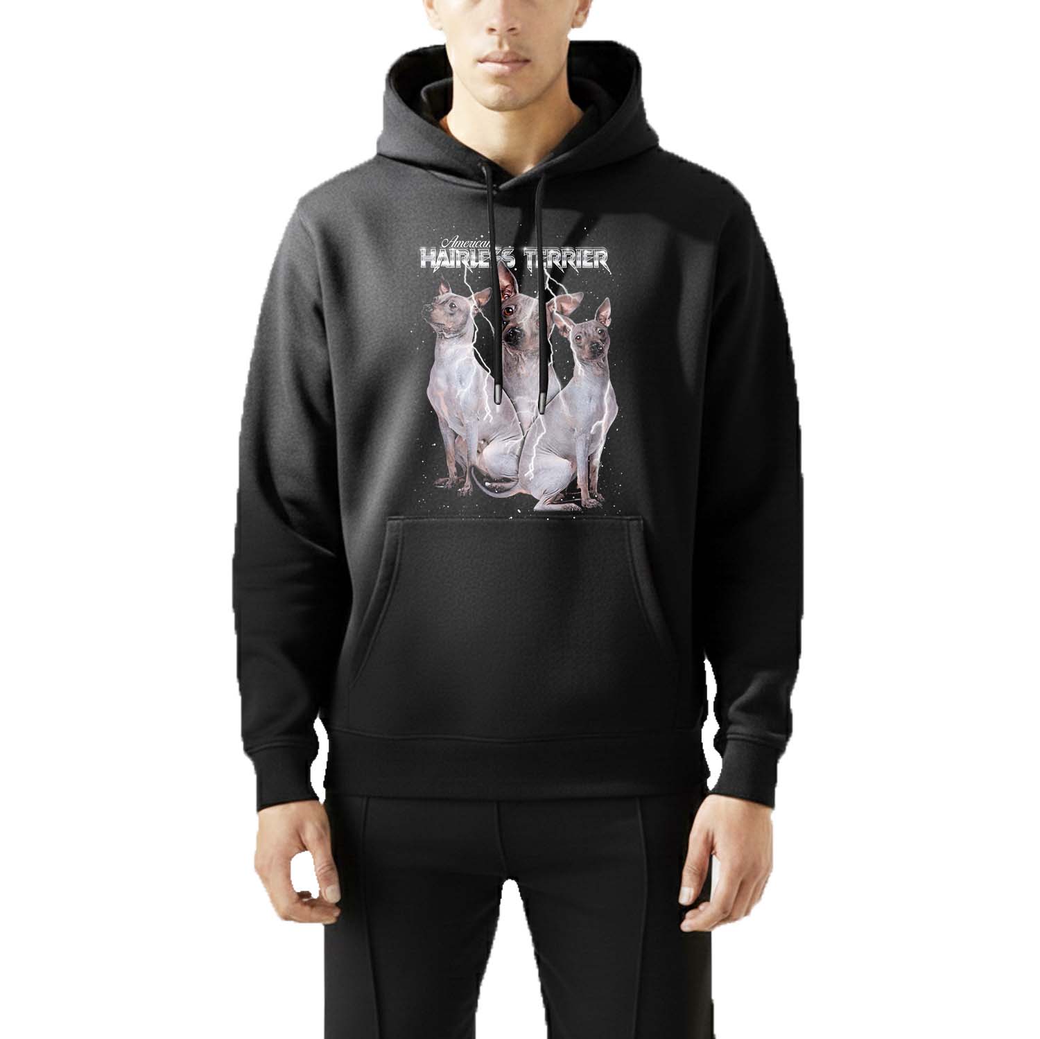 AMERICAN HAIRLESS TERRIER VINTAGE SHIRT CUSTOM - PET CUSTOM SHIRT