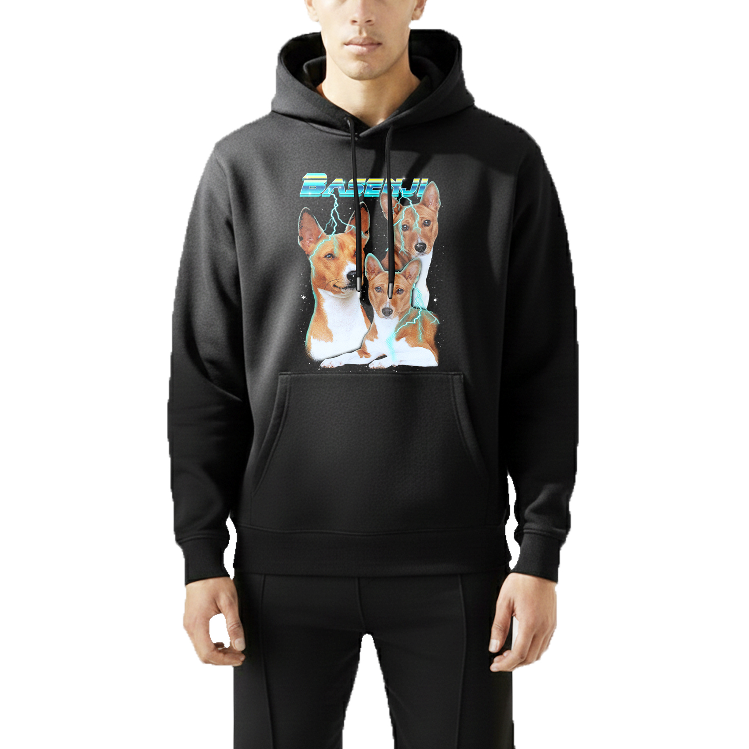 YELLOW BASENJI VINTAGE SHIRT CUSTOM - PET CUSTOM SHIRT