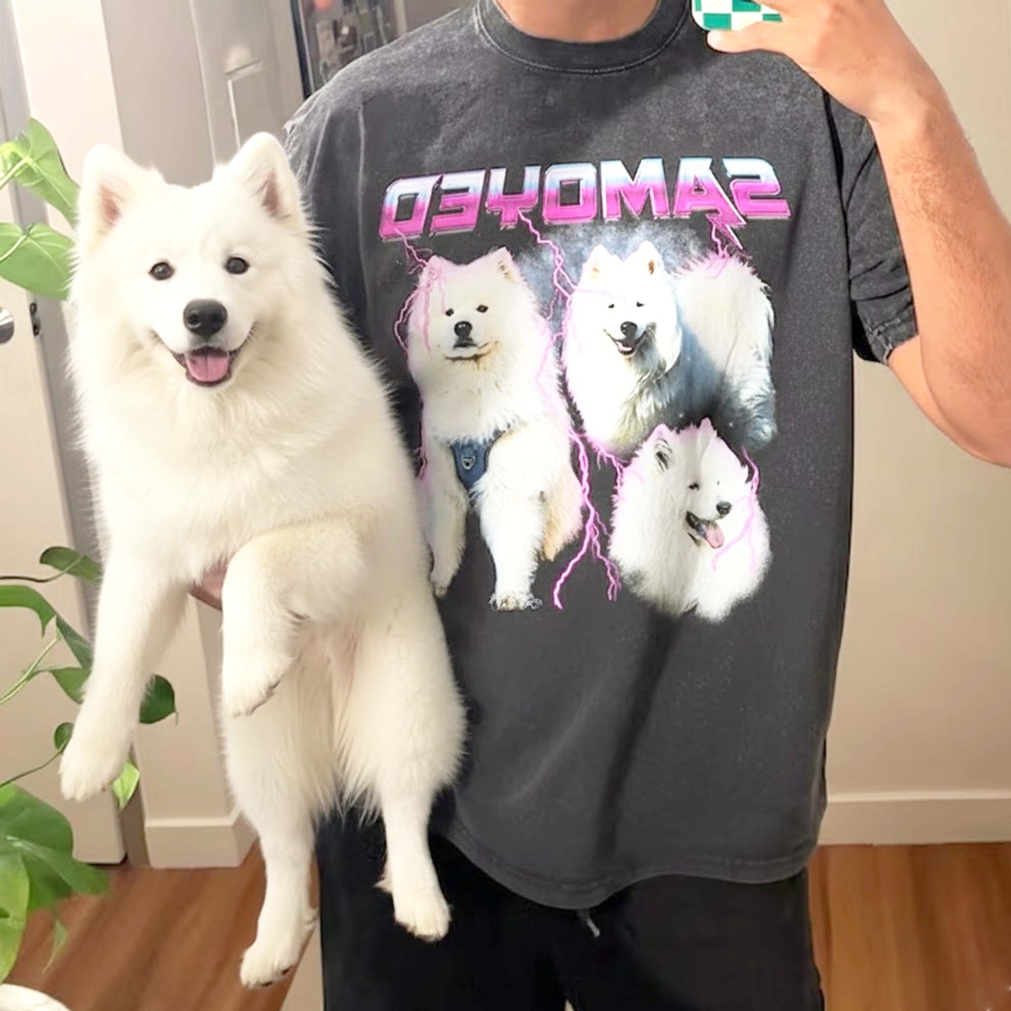 SAMOYED VINTAGE SHIRT CUSTOM - PET CUSTOM SHIRT