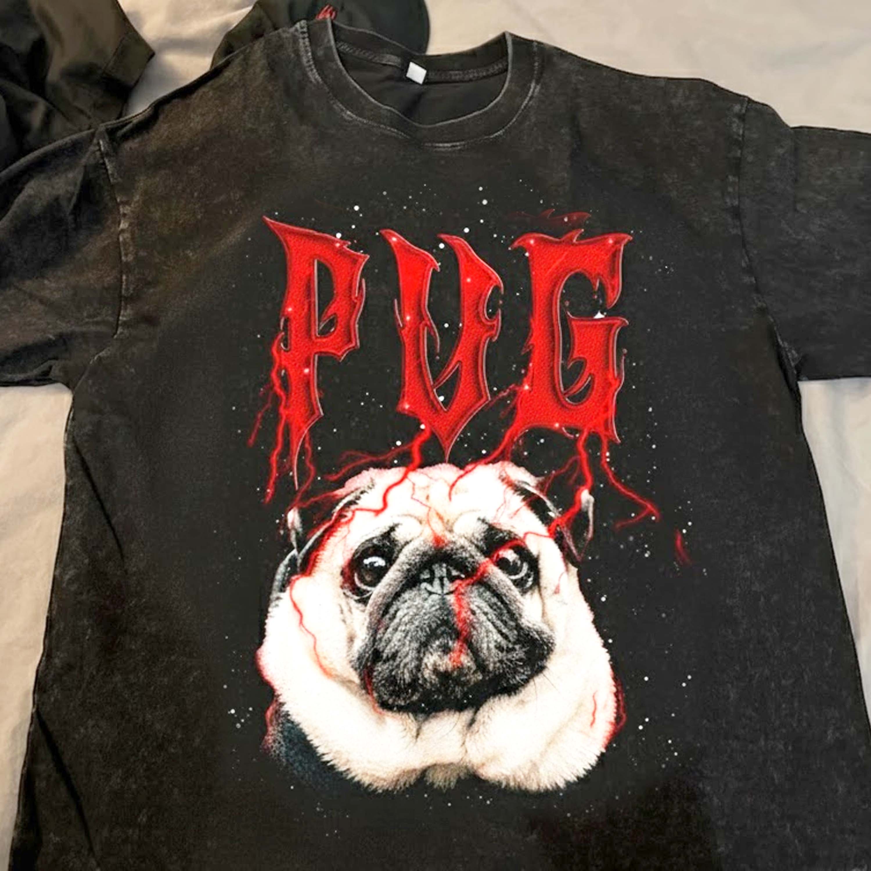 PUG VINTAGE SHIRT CUSTOM - PET CUSTOM SHIRT
