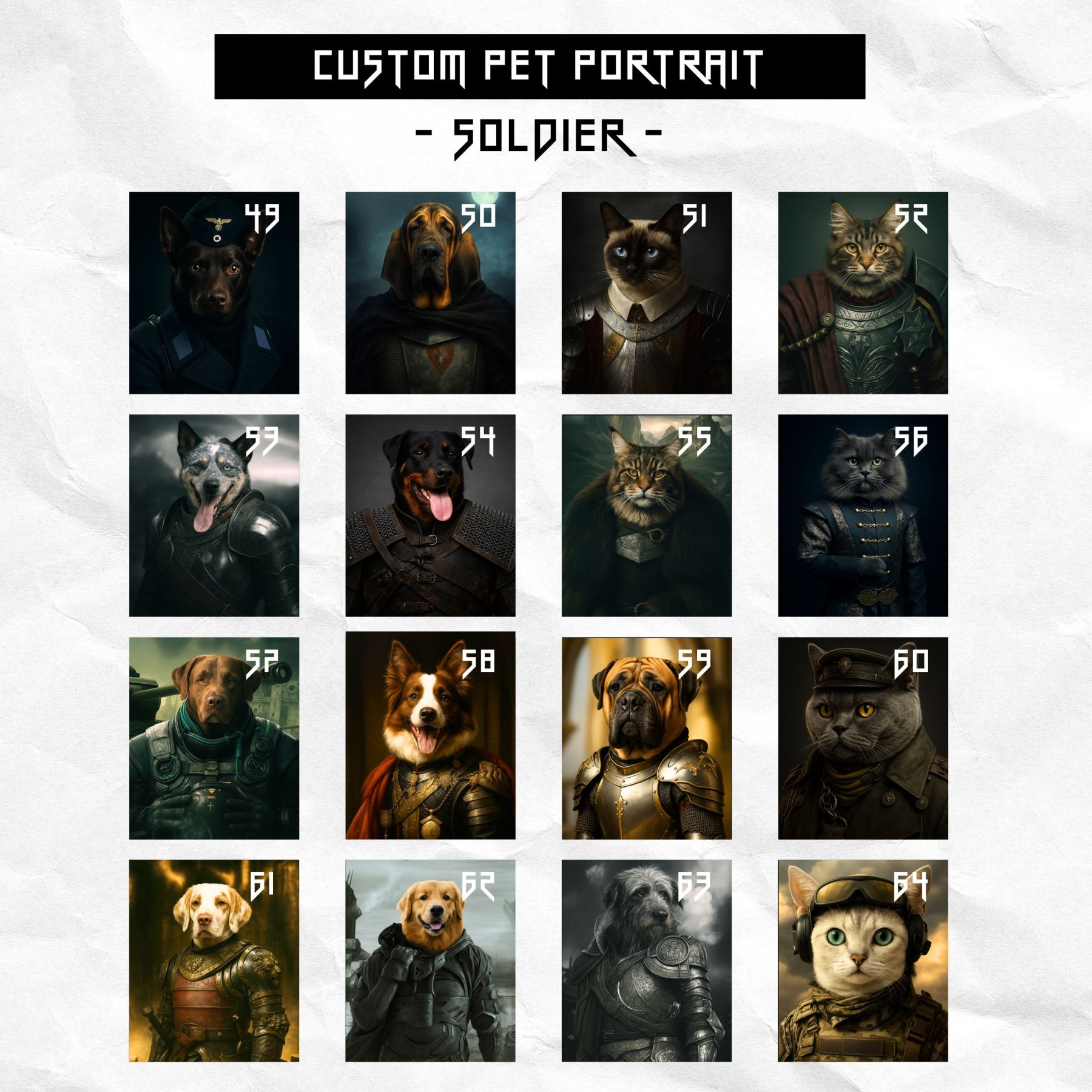 The General Potrait Canvas