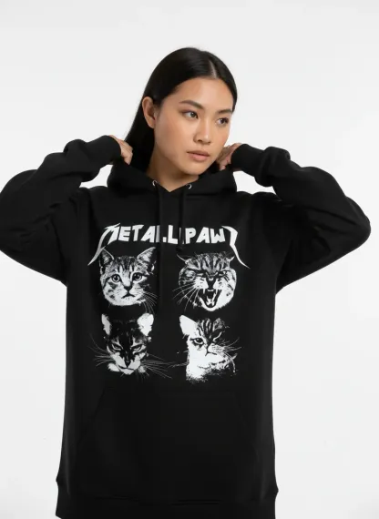 T SHIRT METALLIPAWS PARODY FUNNY