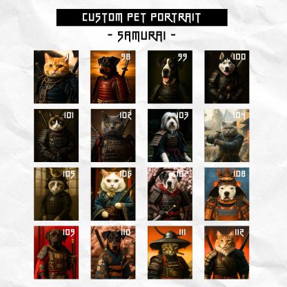 Custom Pet Portrait Digital Download & Canvas Gift - Azaleaagift