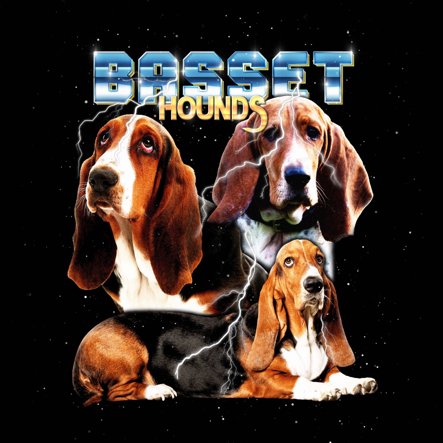 BASSET HOUND VINTAGE SHIRT CUSTOM - PET CUSTOM SHIRT