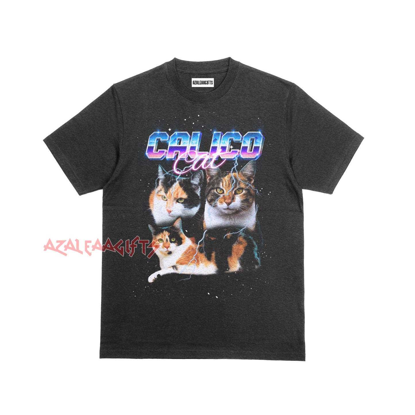 CALICO CAT VINTAGE SHIRT CUSTOM - PET CUSTOM SHIRT