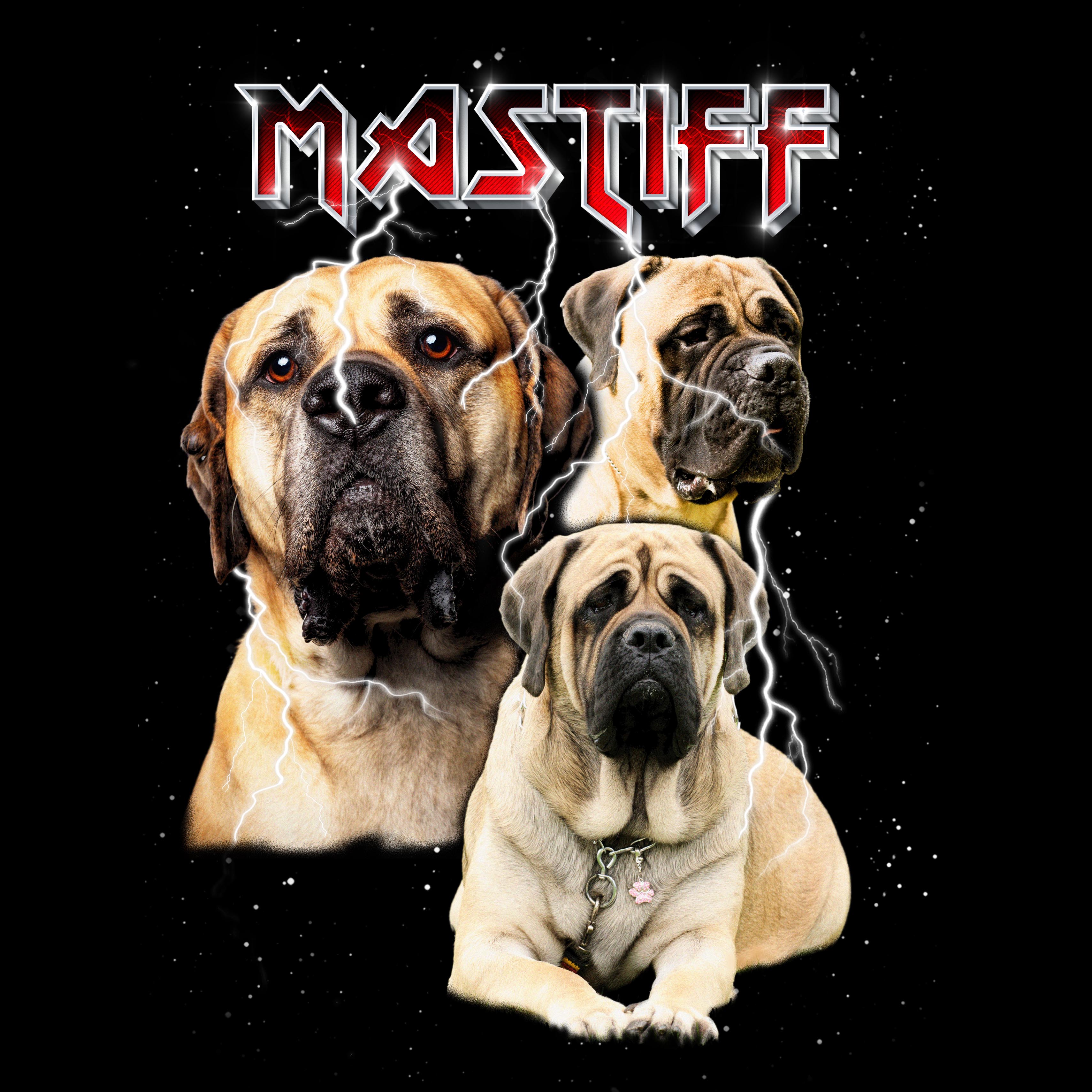 MASTIFF VINTAGE SHIRT CUSTOM - PET CUSTOM SHIRT