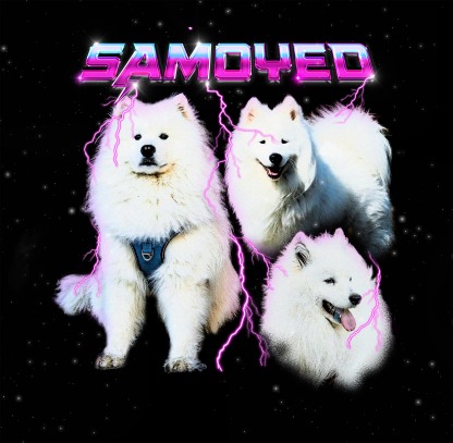 SAMOYED VINTAGE SHIRT CUSTOM - PET CUSTOM SHIRT