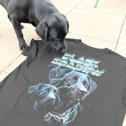 BLACK SHADOW VINTAGE SHIRT CUSTOM - PET CUSTOM SHIRT