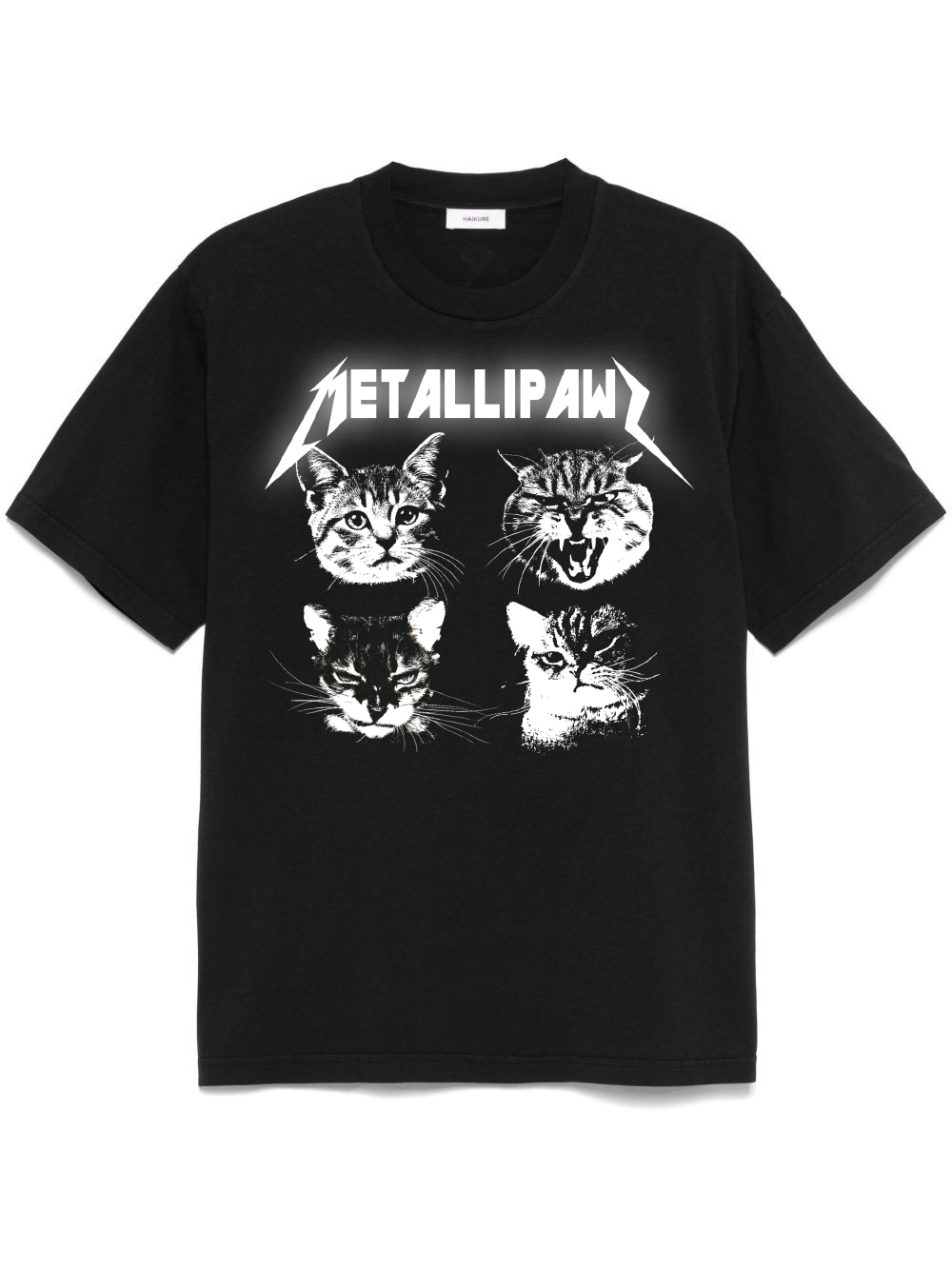 T SHIRT METALLIPAWS PARODY FUNNY