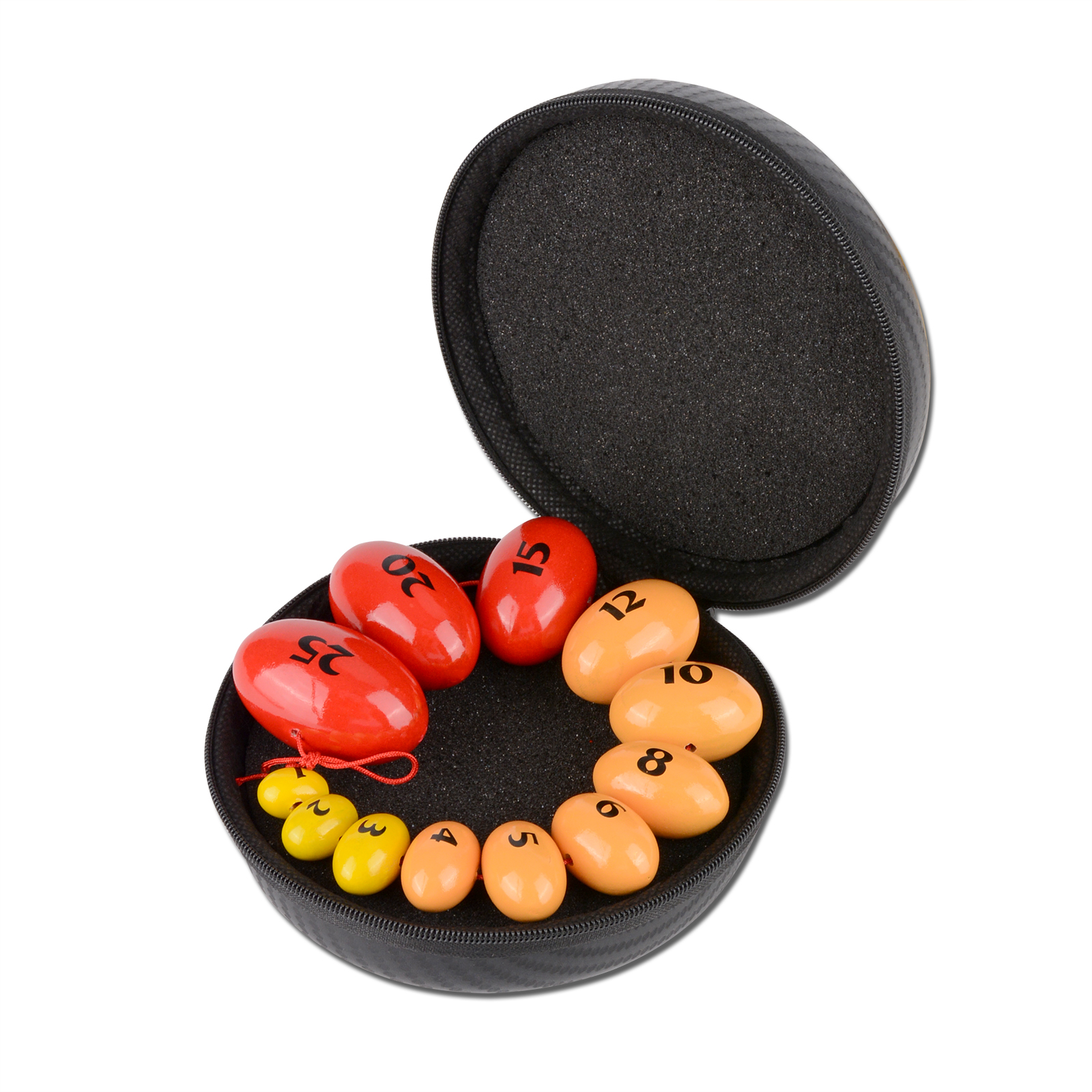 Wooden Prader Orchidometer, Prader Balls