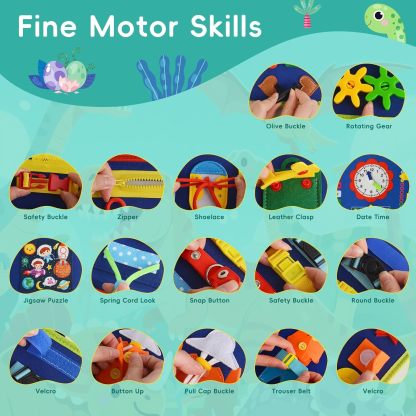 Busy Board Montessori Sensory Toys