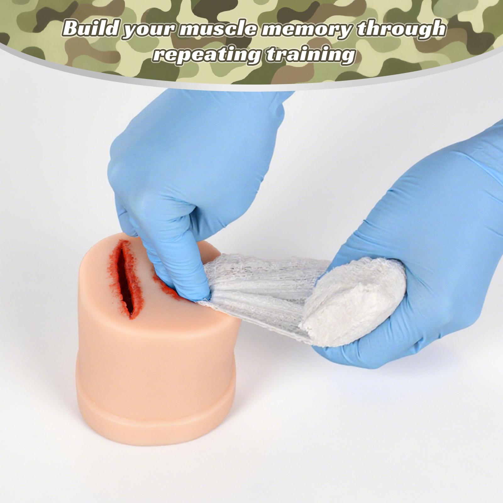 Durable Silicone Wound Care Training Model