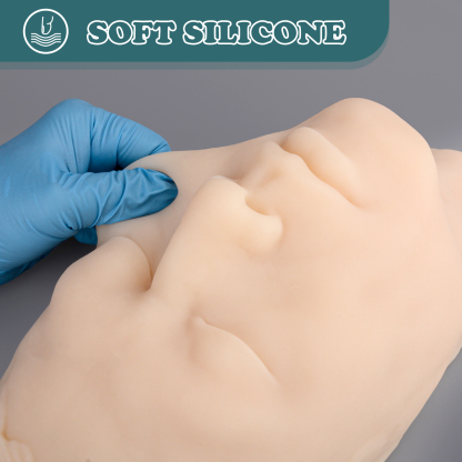 Men Facial Injection Mannequin