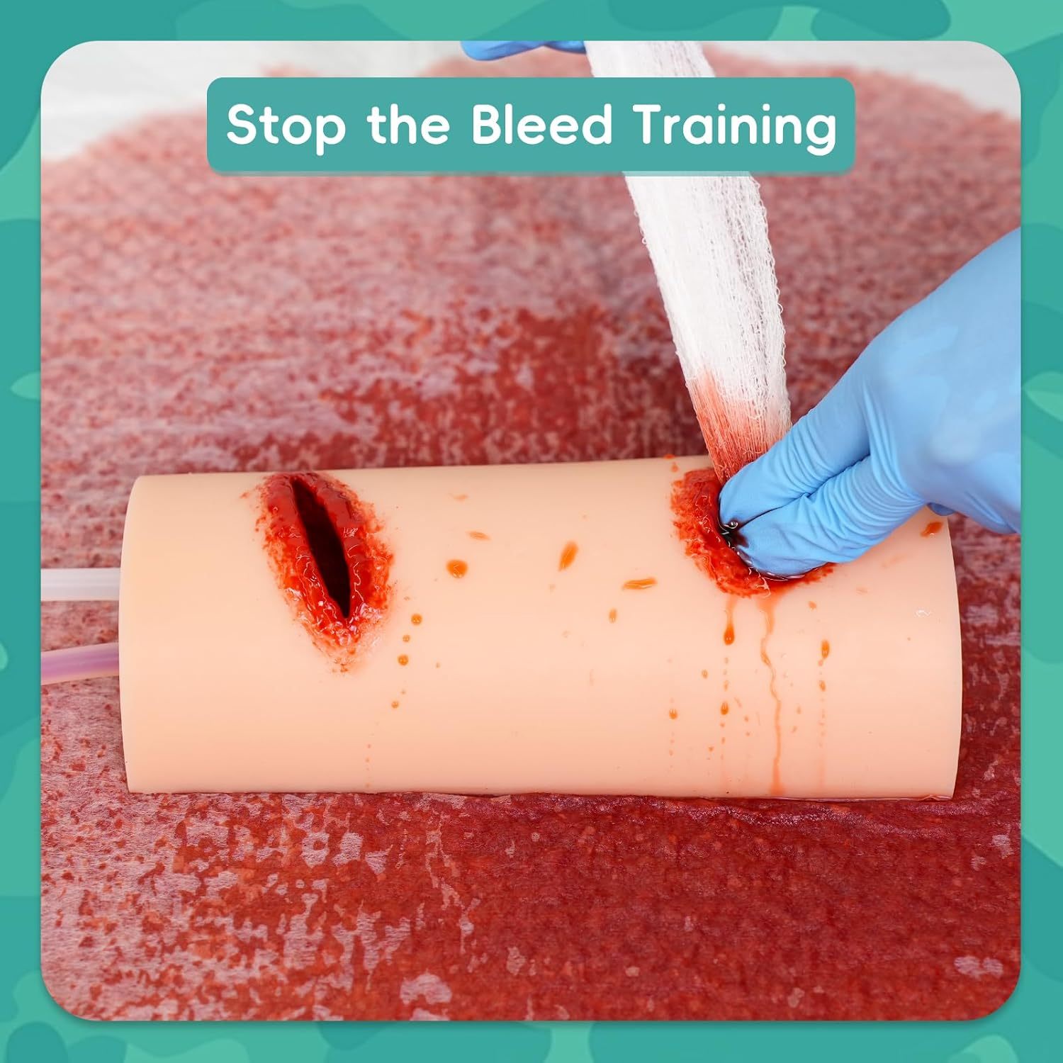 Advanced Bullet and Laceration Wound Packing Training Kit