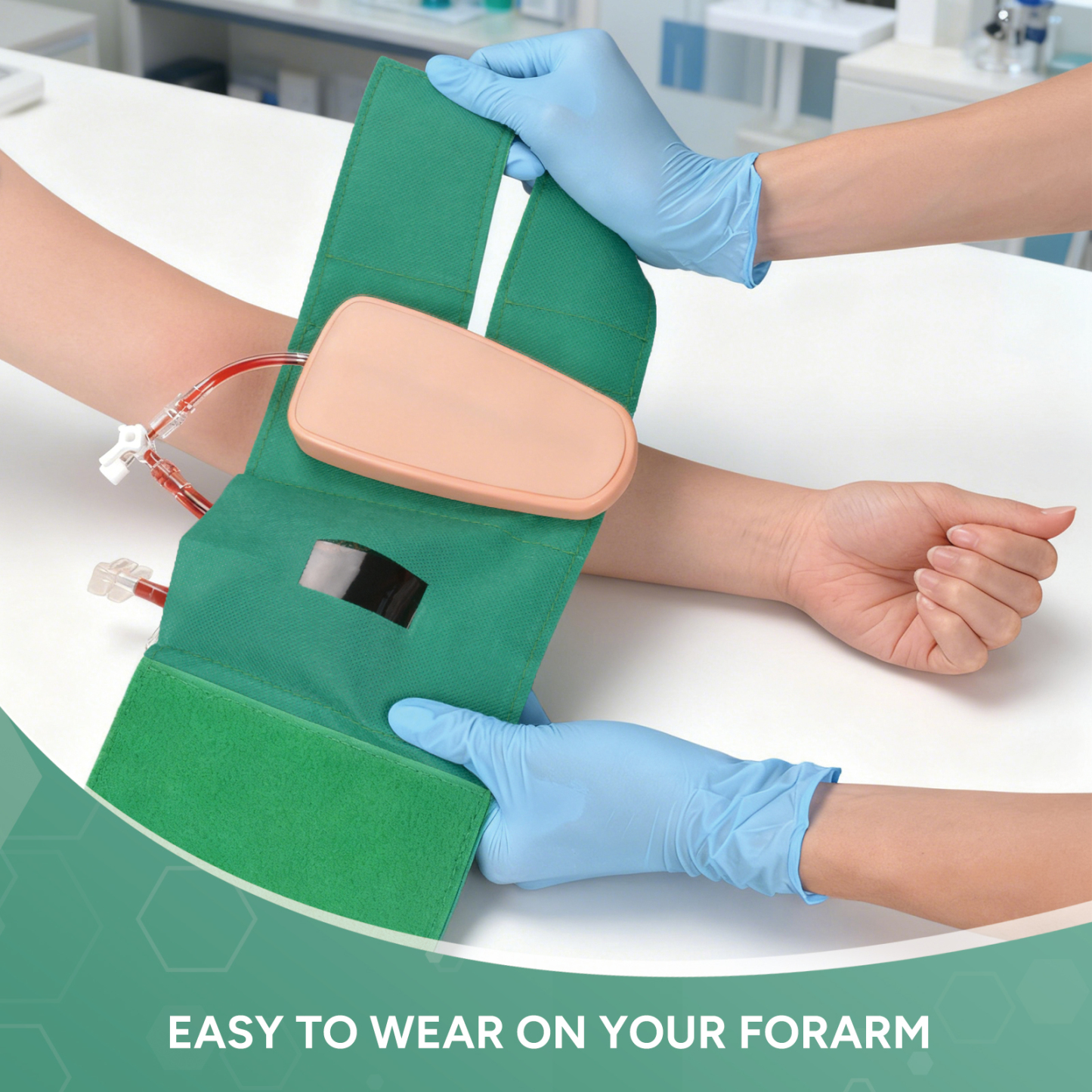 Wearable IV Injection Practice Pad