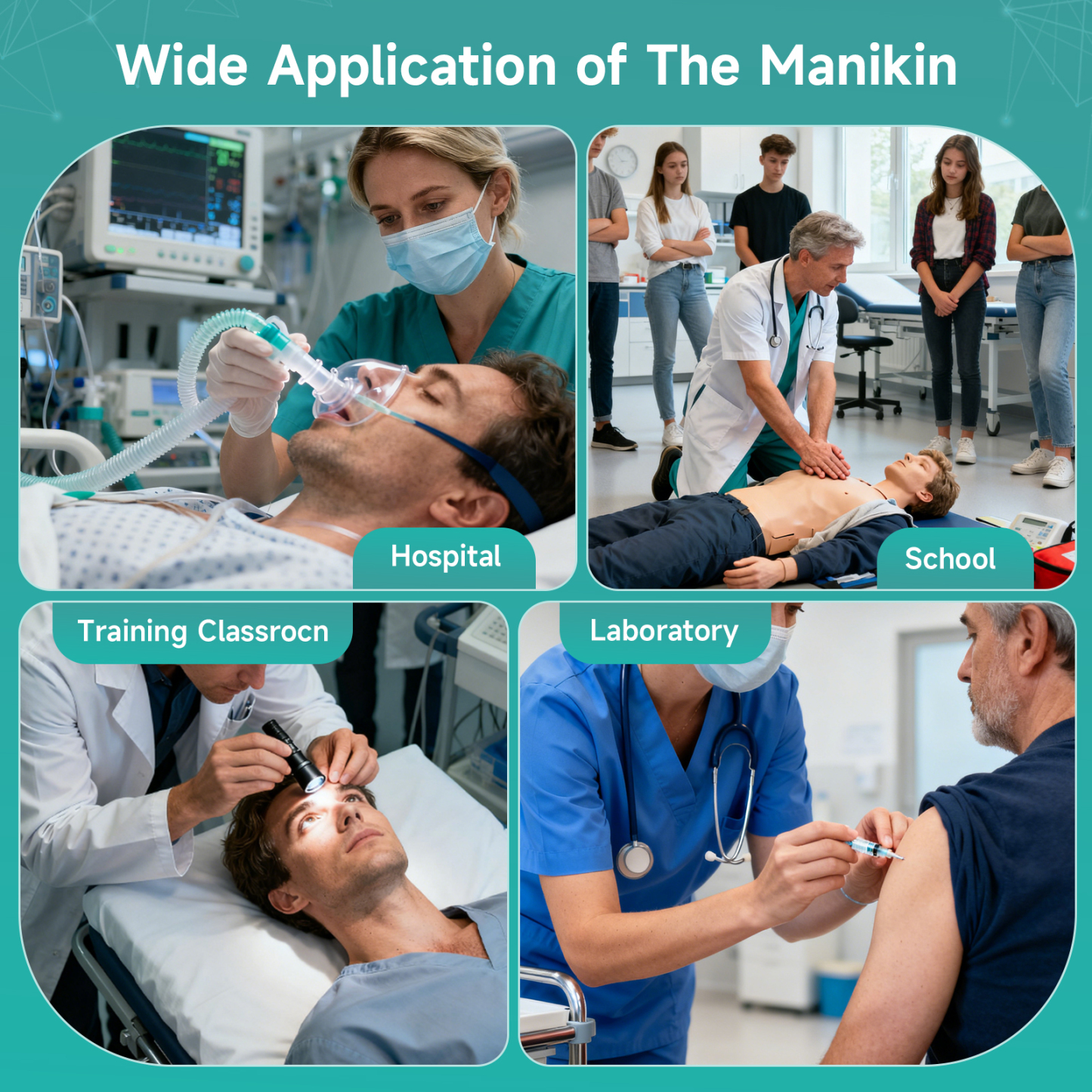 The Wide Application of Skillssist Medical Training Manikin