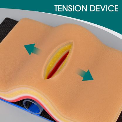 Hook And Loop Tension System For Suture Training Pad