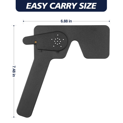 2 Pcs Ophthalmic Eye Occluder with 14 Holes for Ophthalmologists, Orthoptists and Orthoptists Eye Exam Tools