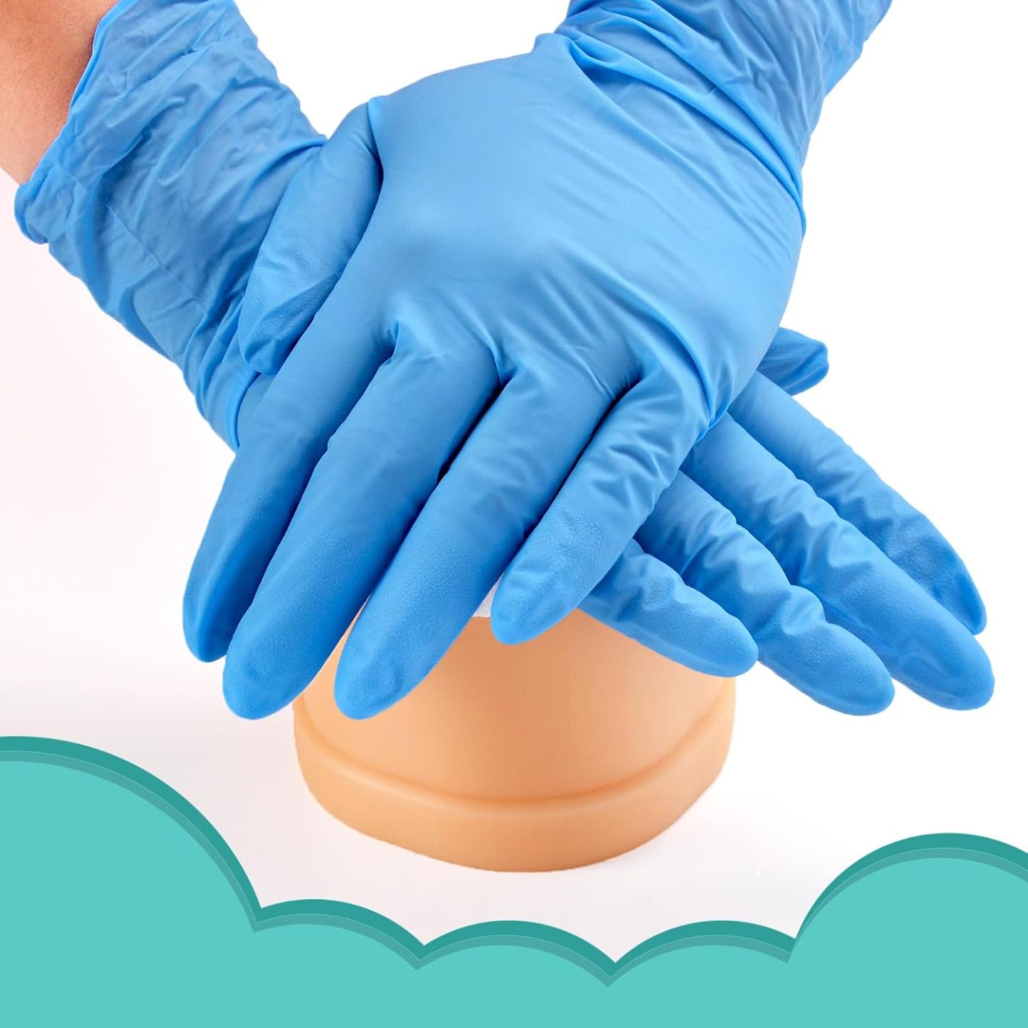 Hand Practicing Gauze Packing And Pressure Technique