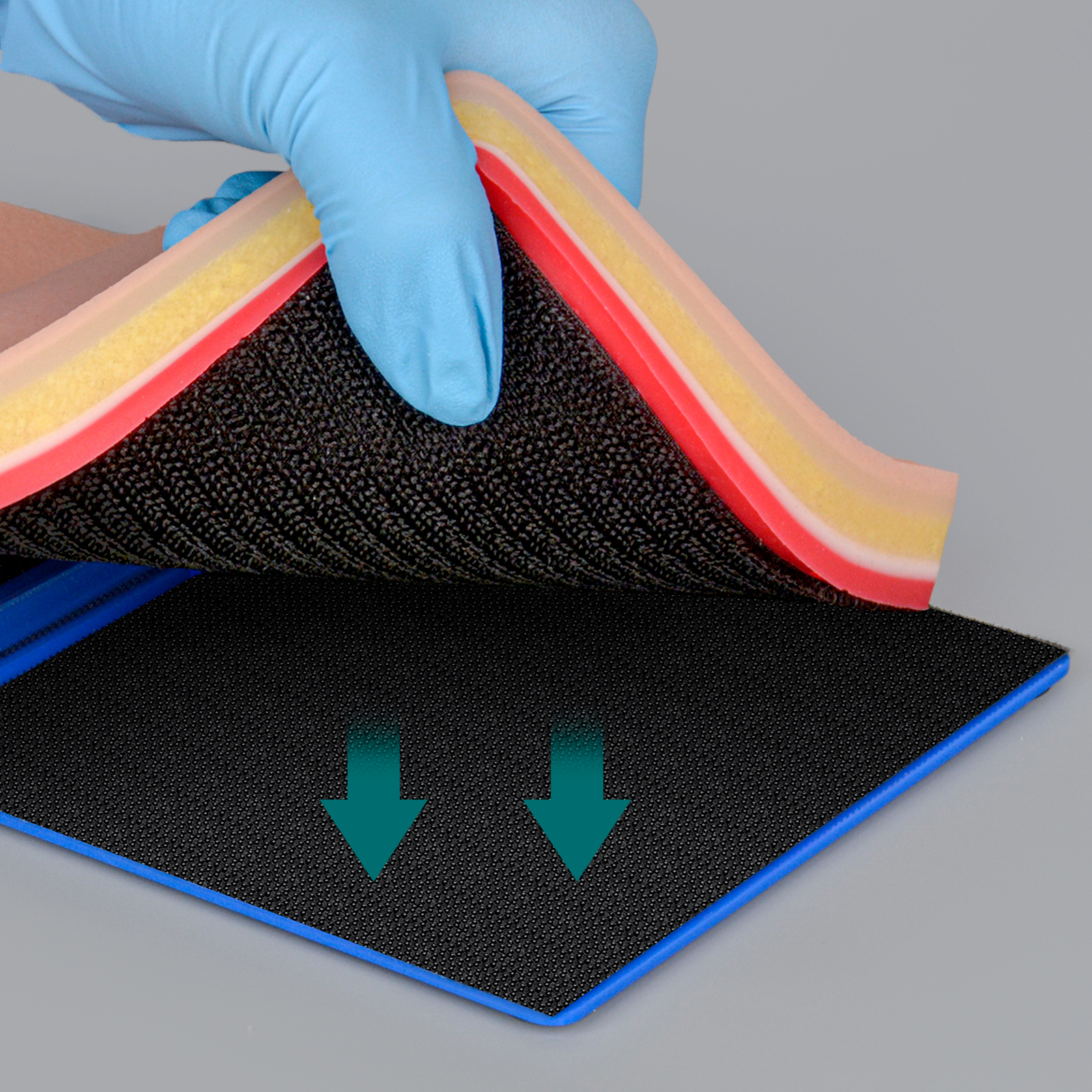 DIY Suture Pad with Sturdy 5 Layers and Tensioned Arch System