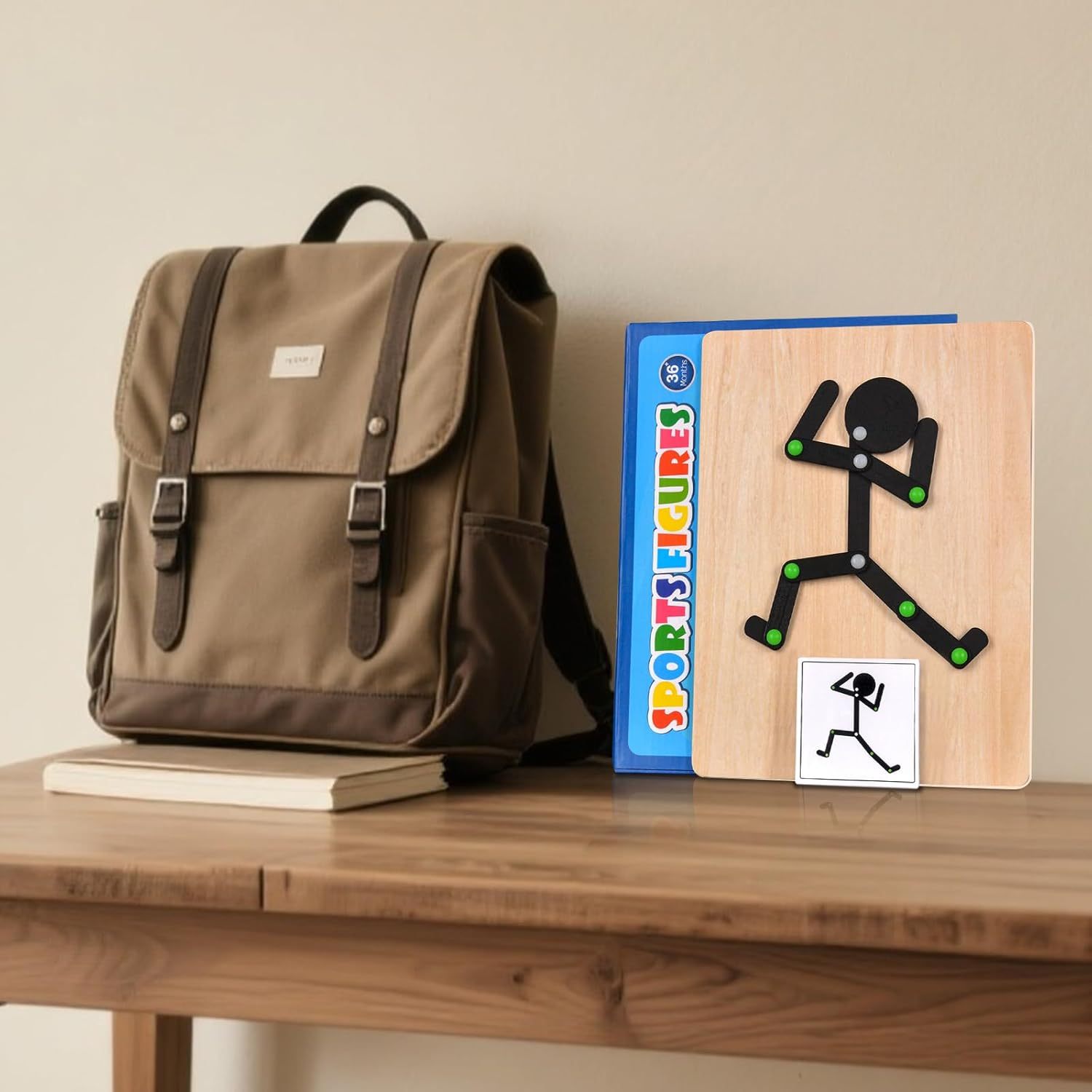 Moving Stickman Montessori STEM Toy