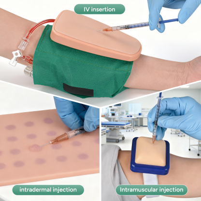 Skillssist IV Start Kit for Complete IV, IM, and ID Injection Training
