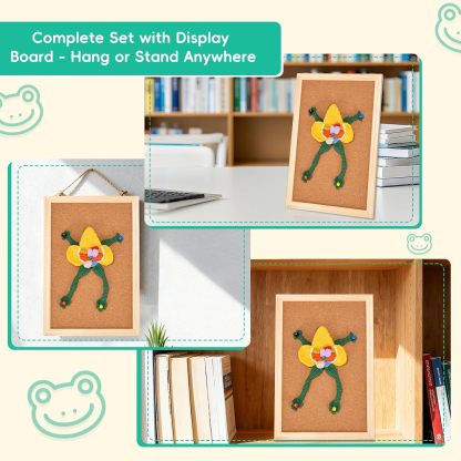 Educational Crochet Frog for Kids and Classroom Activities