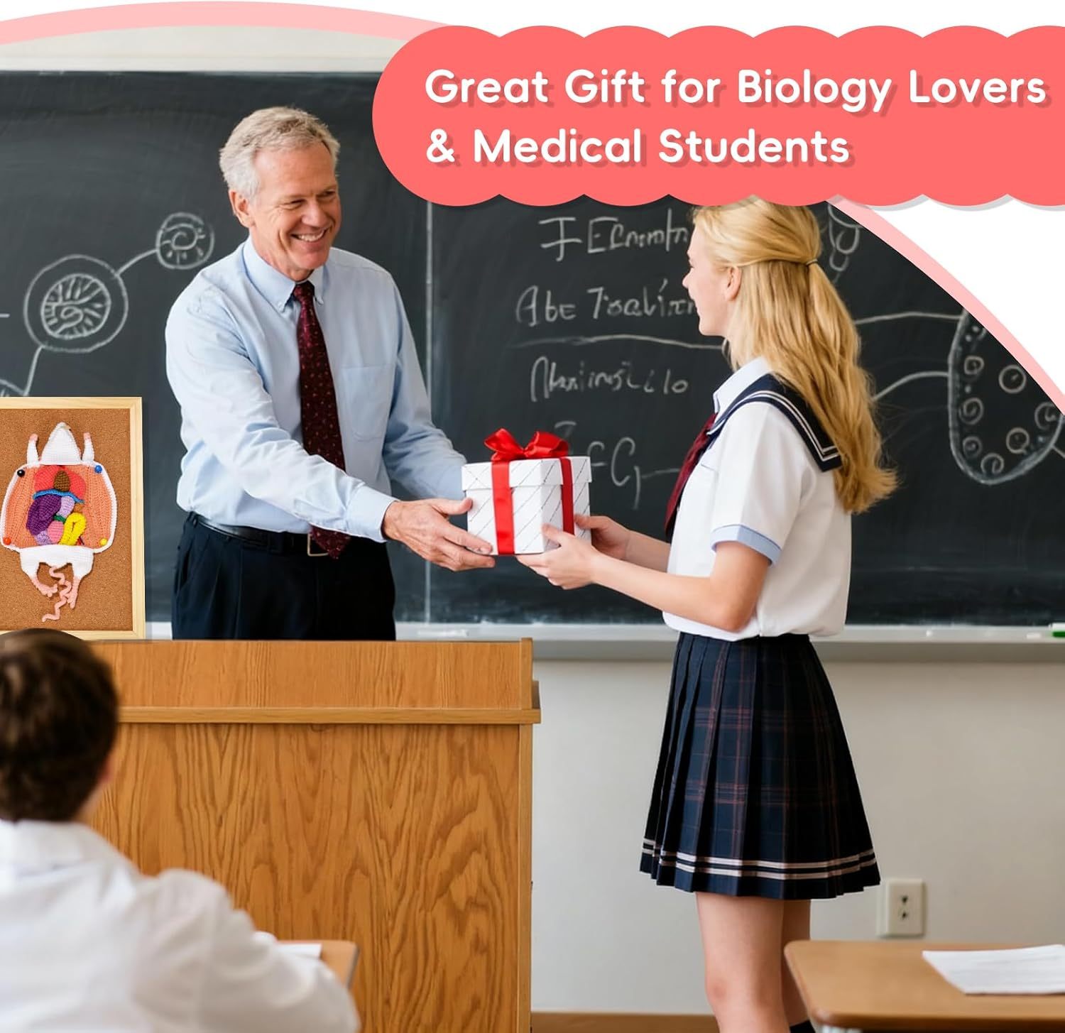 Creative Crochet Rat Model For Children’s Medical Education Activities