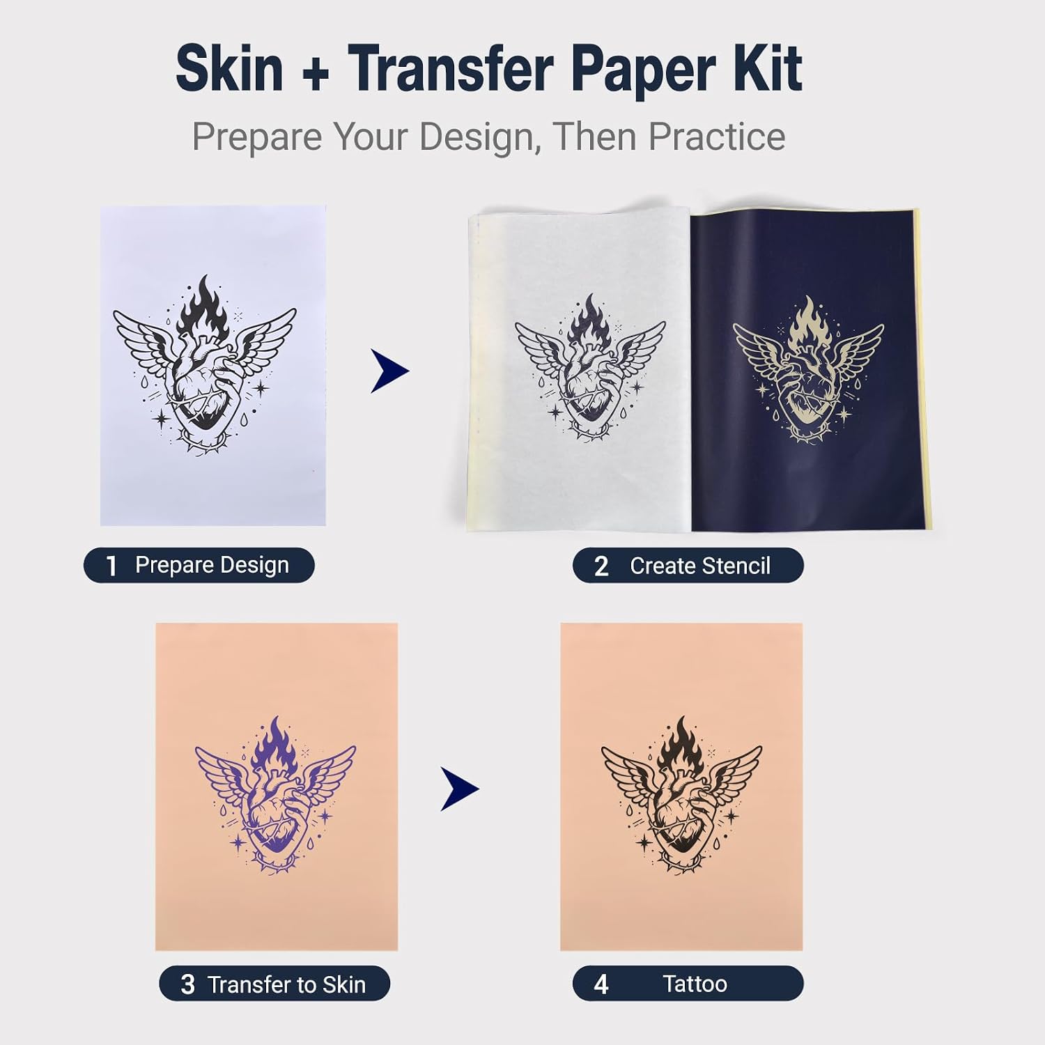 Tattoo Practice Skin Set