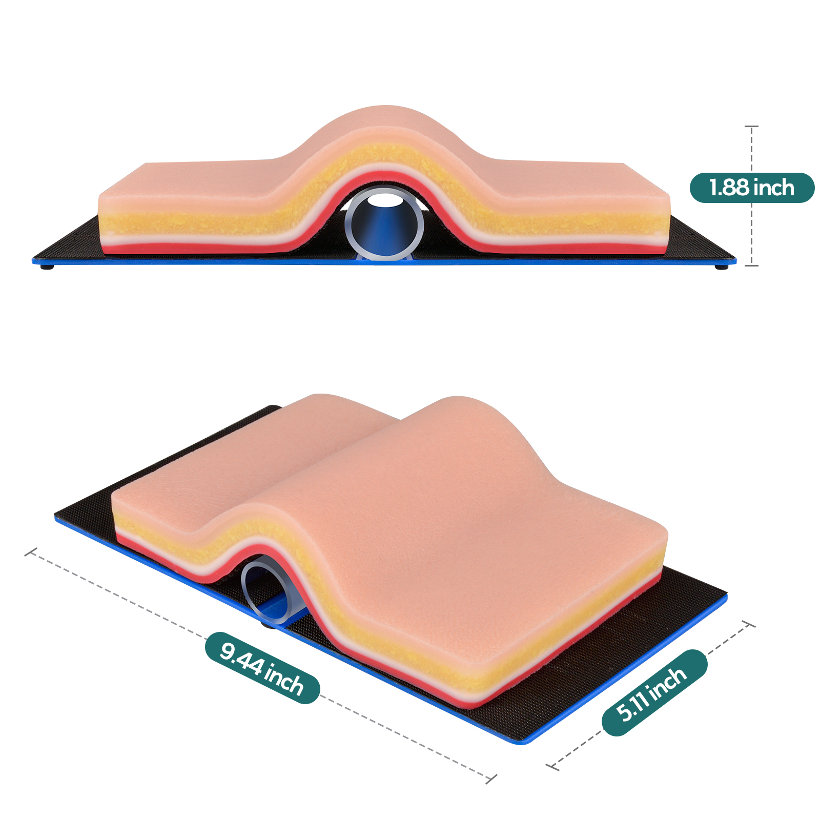 DIY Suture Pad with Sturdy 5 Layers and Tensioned Arch System
