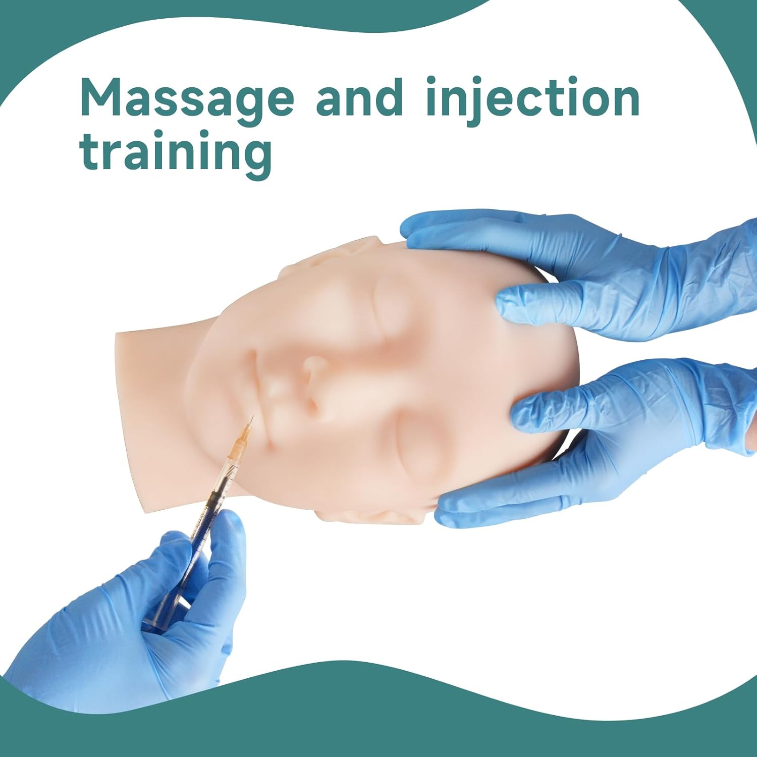 Aesthetic Practice Head Model For Facial Procedures