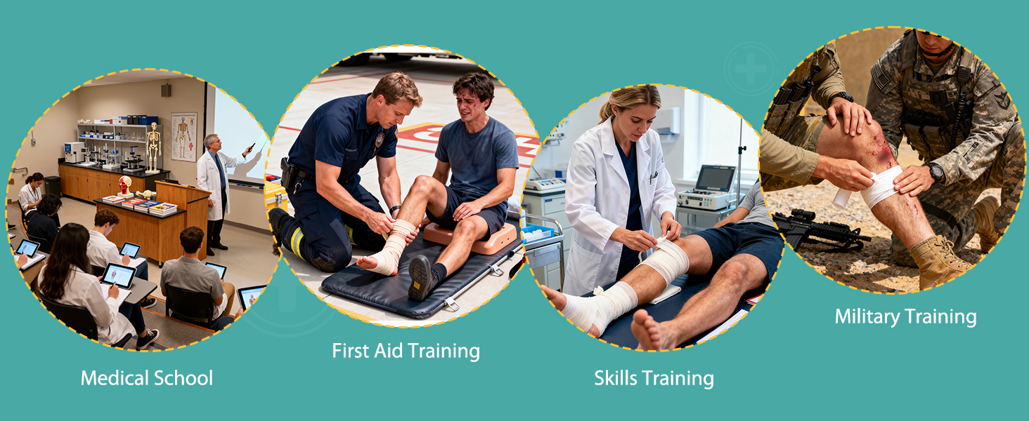 Combat Trauma Wound Packing Trainer For Tactical Training