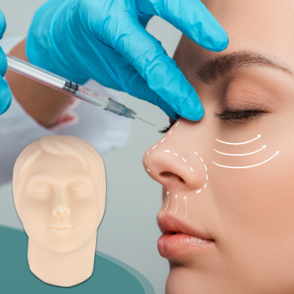 Women Silicone Injection Training Mannequin
