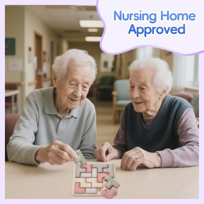 Silicone Tetris Puzzle for Seniors & Dementia