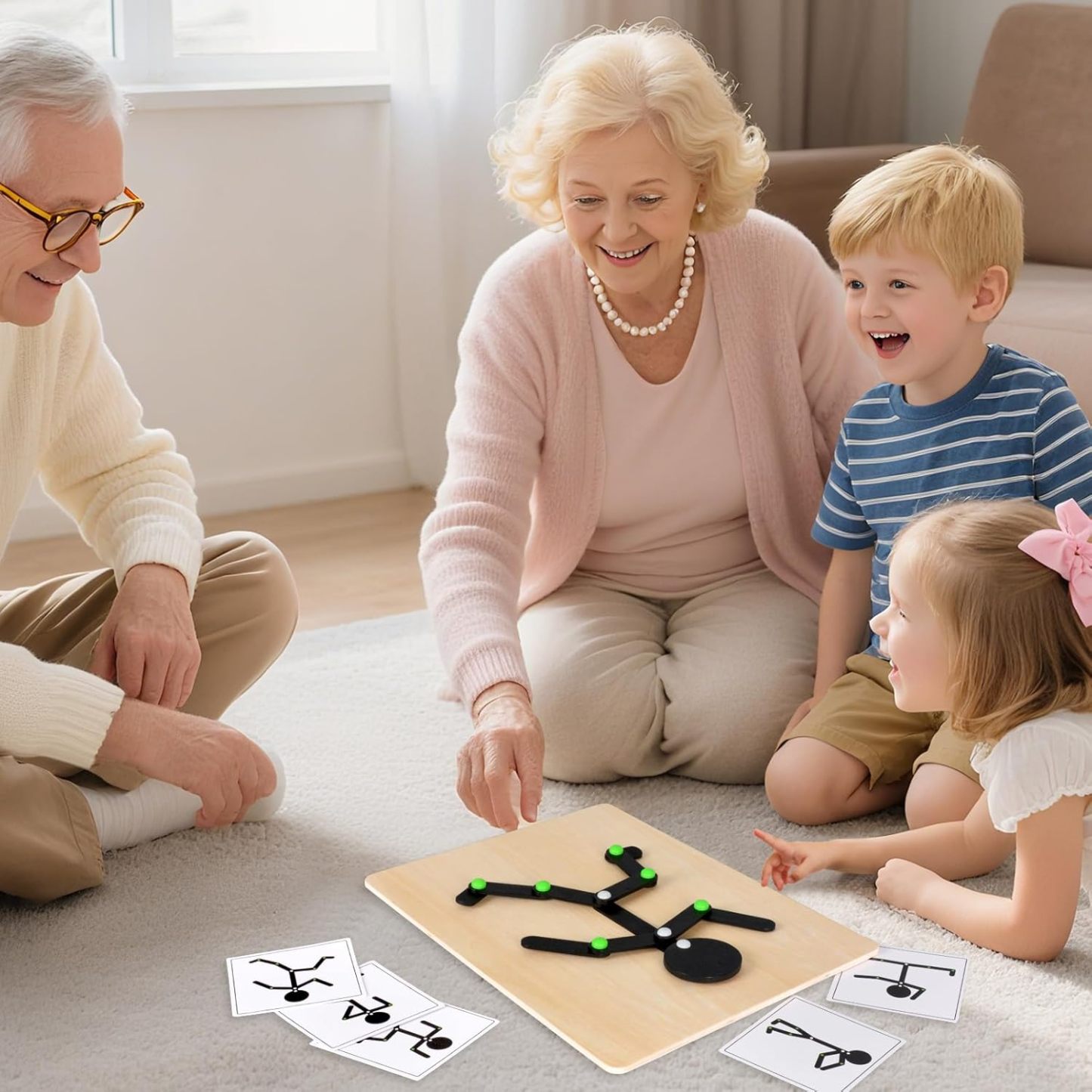 Moving Stickman Montessori STEM Toy